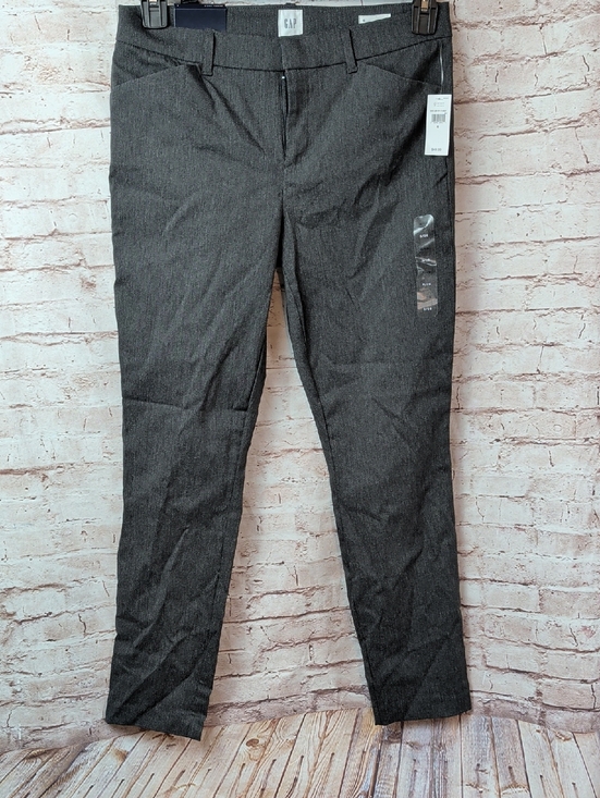 GAP Pants - GAP Women's Skinny Ankle Mid rise Charcoal Dress Pants Size 6 Nwt